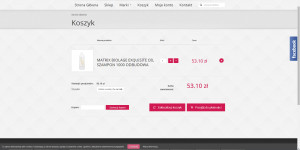 Koszyk sklepu WooCommerce