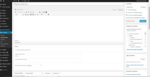 Panel dodawania produktów WooCommerce